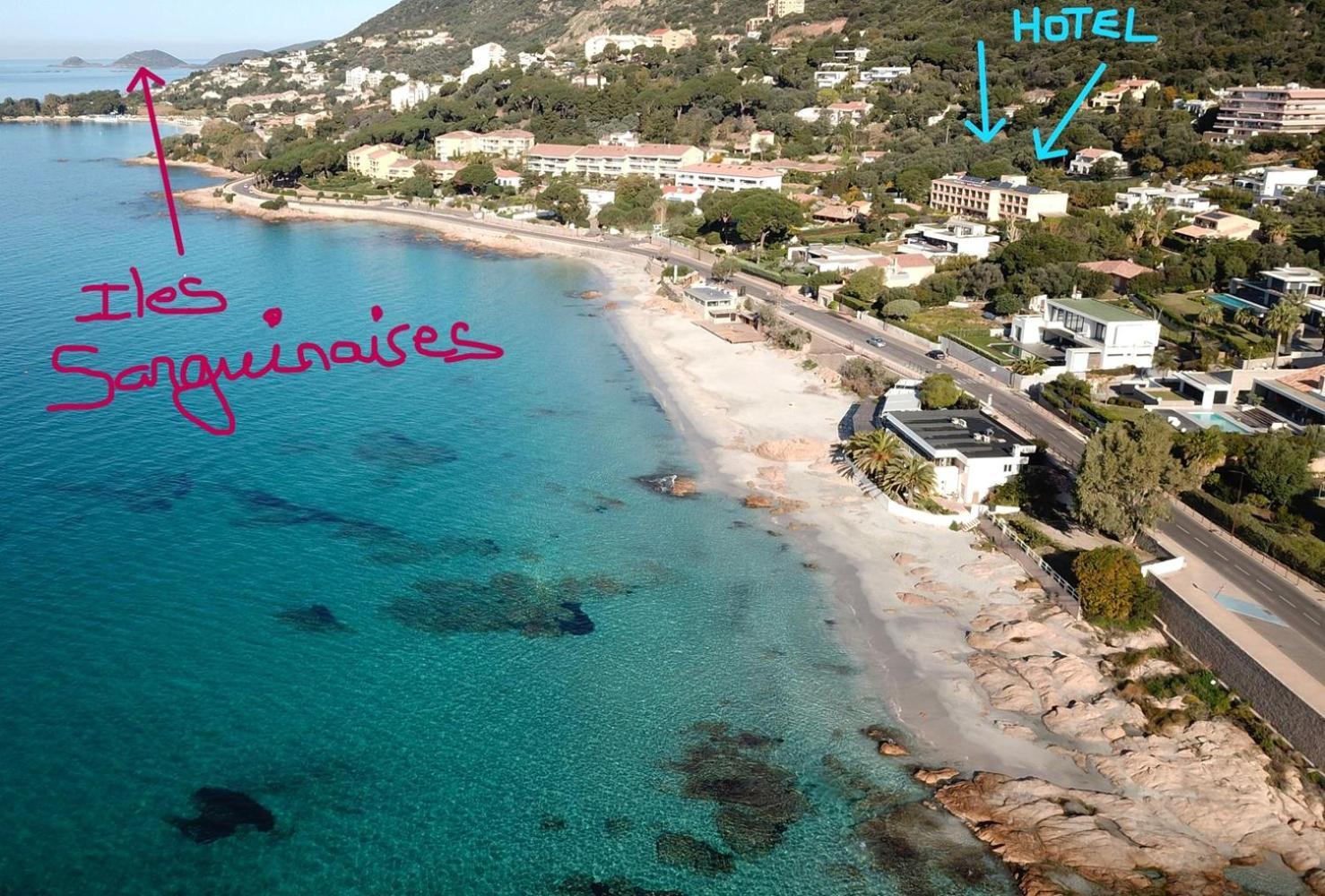Hotel La Pinede Ajaccio  Eksteriør billede